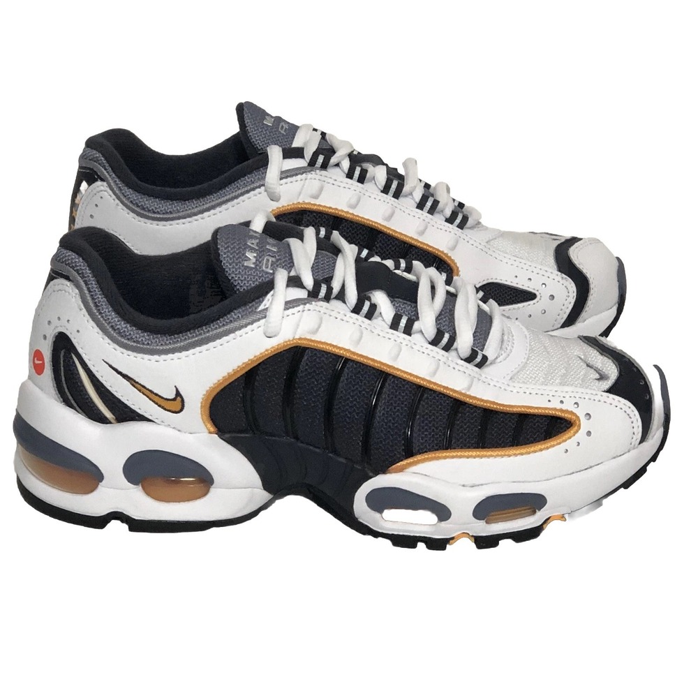 Nike Air Max Tailwind IV Size 5.5Y GS Metro Grey White Running Sneaker Shoes New